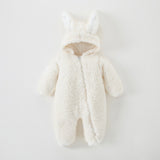 Baby Warm Imitation Lamb Fleece Thickened Romper