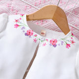 Kid Baby Girl Floral Spring Cardigan 2 Pcs Dress