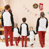 Family Matching Parent-child Christmas Loungewear Plaid Pajamas