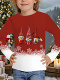 New Girls Cute Casual Fashion High Quality Christmas Women's Long Sleeves