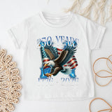 Kid Boy Girl USA Independence Day Fashion Short Sleeve T-Shirt Summer Top