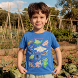 Kid Baby Boy Summer Short Sleeve  Fashion Animal Printing T-Shirt
