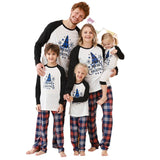 Family Matching Parent-child Loungewear Christmas Plaid Pajamas