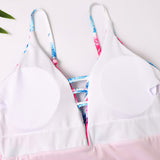 Family Matching Parent-child High-waisted One-piece Swimsuit