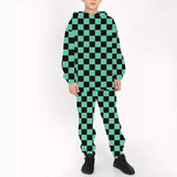 Children's Clothing Boys' Autumn Hooded Suit New Versatile and Handsome Two-piece Set