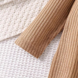 INS Girls Autumn Fashion Vest Pants Solid Color Long Sleeve Jacket Children's Casual Fashion Suit