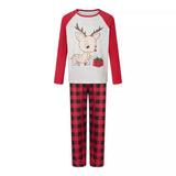 Family Matching Parent-child Family Happy Deer Christmas Pajamas Loungewear