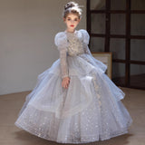 Girls Dress Birthday French Light Luxury Niche Host Girl