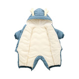 Baby First Full Moon Plush Down Cotton Rompers