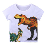 Kid Baby Boy Summer Knitted Bottoming T-Shirts