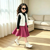 Foreign Style Small Vest Medium and Older Children's Fashion Suit Vest Dress