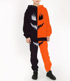 Children's Boys' Autumn Hooded Set New Versatile and Stylish Two-Piece Set