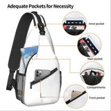Kid Digital Printing Leisure Travel Breast Bag