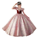 Kid Girl Host Princess Evening Dresses