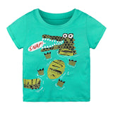 Kid Baby Boy Summer Knitted Bottoming T-Shirts