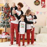 Family Matching Parent-child Christmas Loungewear Plaid Pajamas