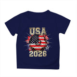 Kid Boy Girl USA Independence Day 250th Anniversary Fashion Summer T-Shirt