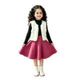 Foreign Style Small Vest Medium and Older Children's Fashion Suit Vest Dress