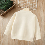 1-6T Kid Baby Girl Knitted Cardigan Princess Sweater