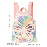 Cute Butterfly Fashion Backpack Mini Waterproof Sequin School Bag