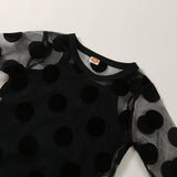Kid Baby Girl Spring Autumn Black Strap Long Sleeved Leopard 3 Pcs Sets