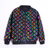 1-12T Kid Baby Boy Girl Plaid Sequined Performance Party Versatile Coats Jacket