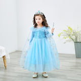 Kid Baby Girl Aisha Catwalk Autumn Christmas Frozen Princess Dresses
