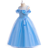 2-10Y Kid Girl Cosplay Cinderella Performance Dresses