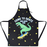 Kid Boy Girl Dinosaur Printing Anti-fouling Cooking Baking Painting Apron