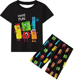 Kid Baby Boy Girl Spring Autumn Pajamas Rainbow Friends Casual Homewear