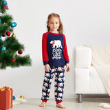 Family Matching Christmas Element Print Parent-child Pajamas