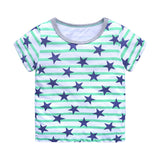 Kid Baby Boy Summer Knitted Bottoming T-Shirts