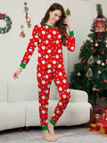 Family Matching Christmas Parent-child Long-sleeved Pajamas