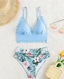 Family Matching Parent-Child Bikini Sexy Mother Daughter Father Son Swimsuit