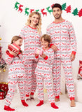 Family Matching Christmas Home Parent-child Printed Pajamas