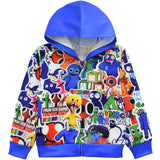 Kid Boy Zipper Hooded Banban Garden Coat Jacket