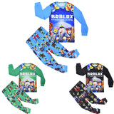 Kid Boy Home Suit Long Sleeve Sleepwear Pajamas