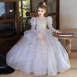Girls Dress Birthday French Light Luxury Niche Host Girl