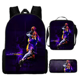 Schoolbag Basketball Star Polyester Large Capacity Load-reducing Backpack