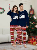 Family Matching Christmas Parent-child Polar Bear Letter Print Pajamas
