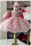 Kid Girl Princess Sequined Tutu Catwalk Dresses