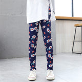 2-12T Kid Girl Korean Thin Milk Shredded Leggings Pants