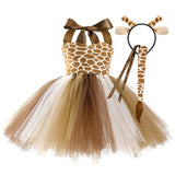 1-10Y Kid Baby Girls Princess Halloween Animal Party Ballet Dresses