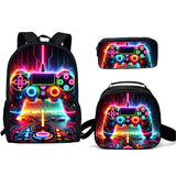 Kid Game Console Handle Schoolbag Students School Season 3 pcs/set