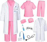 Children's Surgical Clothing Medical Clothing White Coat Children's Doctor Playing Nurse Clothing Baby
