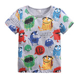 Kid Baby Boy Summer Knitted Bottoming T-Shirts