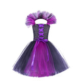New Masquerade Queen Witch Show Tutu Dress Girls Dress Halloween Children's Costume