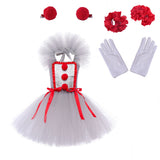 Harry Quinn Clown Cosplay Dress Halloween Masquerade