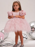 6M-12T Kid Baby Girl Fairy Catwalk Tutu Piano Performance Dresses