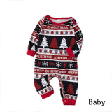 Family Matching Parent-child Loungewear Christmas Plaid Printed Pajamas